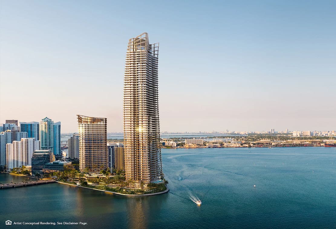 skyview of BRICKELL KEY